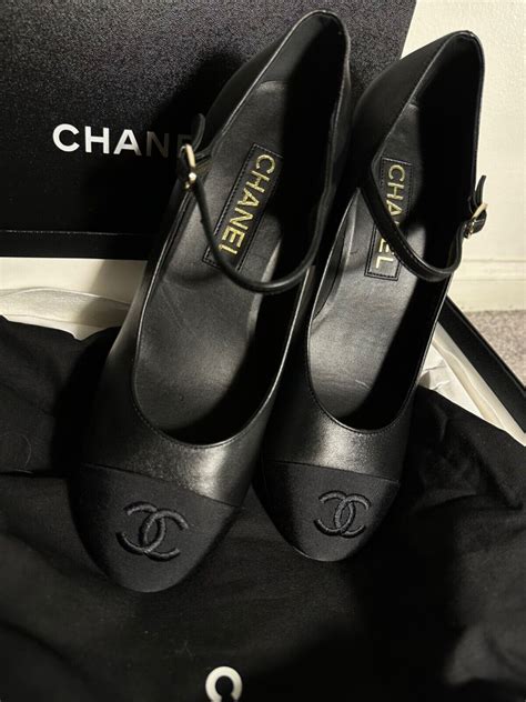 chanel sport mary jane shoes